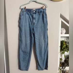 Madewell Light Blue Denim Carpenter Pants 28